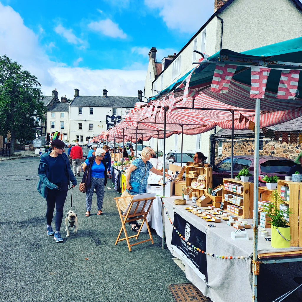 Alnwick Soap Company Markets and Popups in April