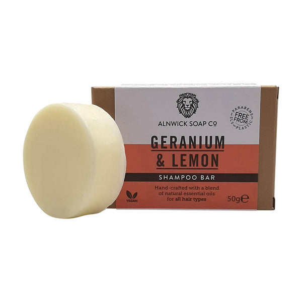Geranium and Lemon Shampoo Bar